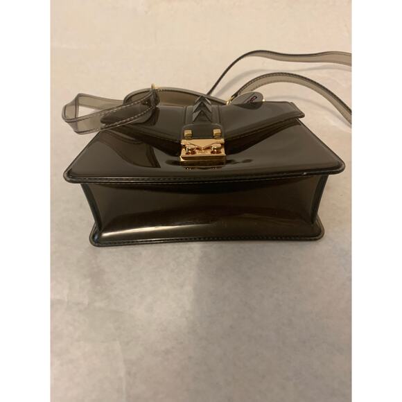 Coromay Black See-through Game Day Event Small Crossbody Purse NWT - Picture 4 of 11